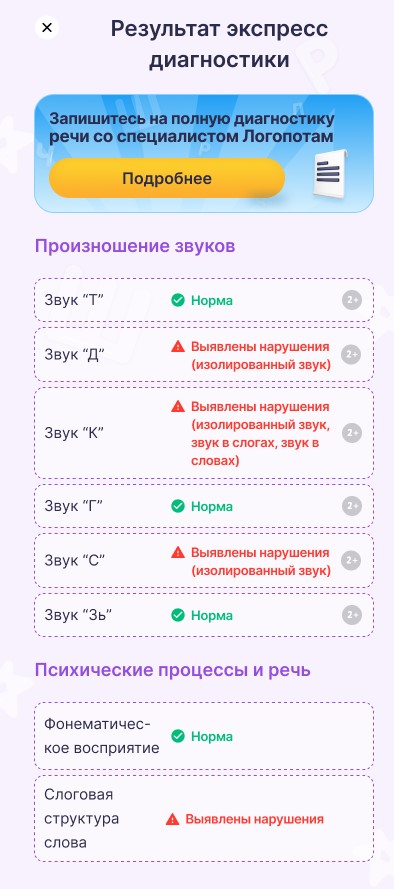 диагностический отчёт