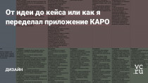 Это (не) большая история о том, как я решил сделать свой первый проект по продуктовому дизайну.